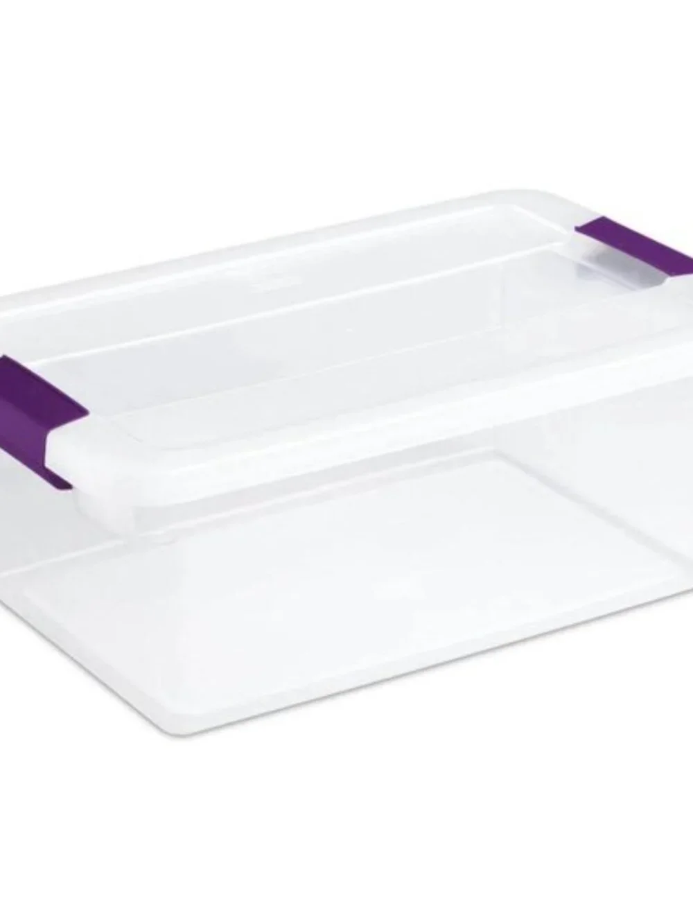 Sterilite 15 Qt ClearView Latch Boxes – 3 Pack, Stackable Storage Bins